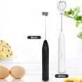 thumbnail image 1 of Espumador de leche eléctrico Fabricante automático de espuma de leche para café Matcha Batidor de acero inoxidable Alimentado por USB Fabricante de espuma recargable Batidor de huevos Mini mezclador d yeacher  estándar, 1 of 6