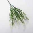 thumbnail image 2 of 7-Head Artificial Lavender Bouquet - Fake Purple Plastic Flowers for Home, Wedding & Farmhouse Table Decor, No Maintenance, 2 of 6