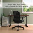 thumbnail image 5 of Alera Kempton Ergonomic Fabric Mesh Swivel Task Chair, Supports Up to 275lb, 18.31 to 22.17 Seat Hei | Bundle of 2, 5 of 5