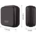 thumbnail image 2 of CD Cas, alavisxf xx 48 Capacité Dur EVA Blu-ray Stockage Orangier Portefeuille Sac Protable CD Porte-Case pour la Maison de Voiture, 2 of 5