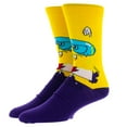 thumbnail image 2 of Spongebob Squarepants Characters Crew Socks for men 5 pack, 2 of 6