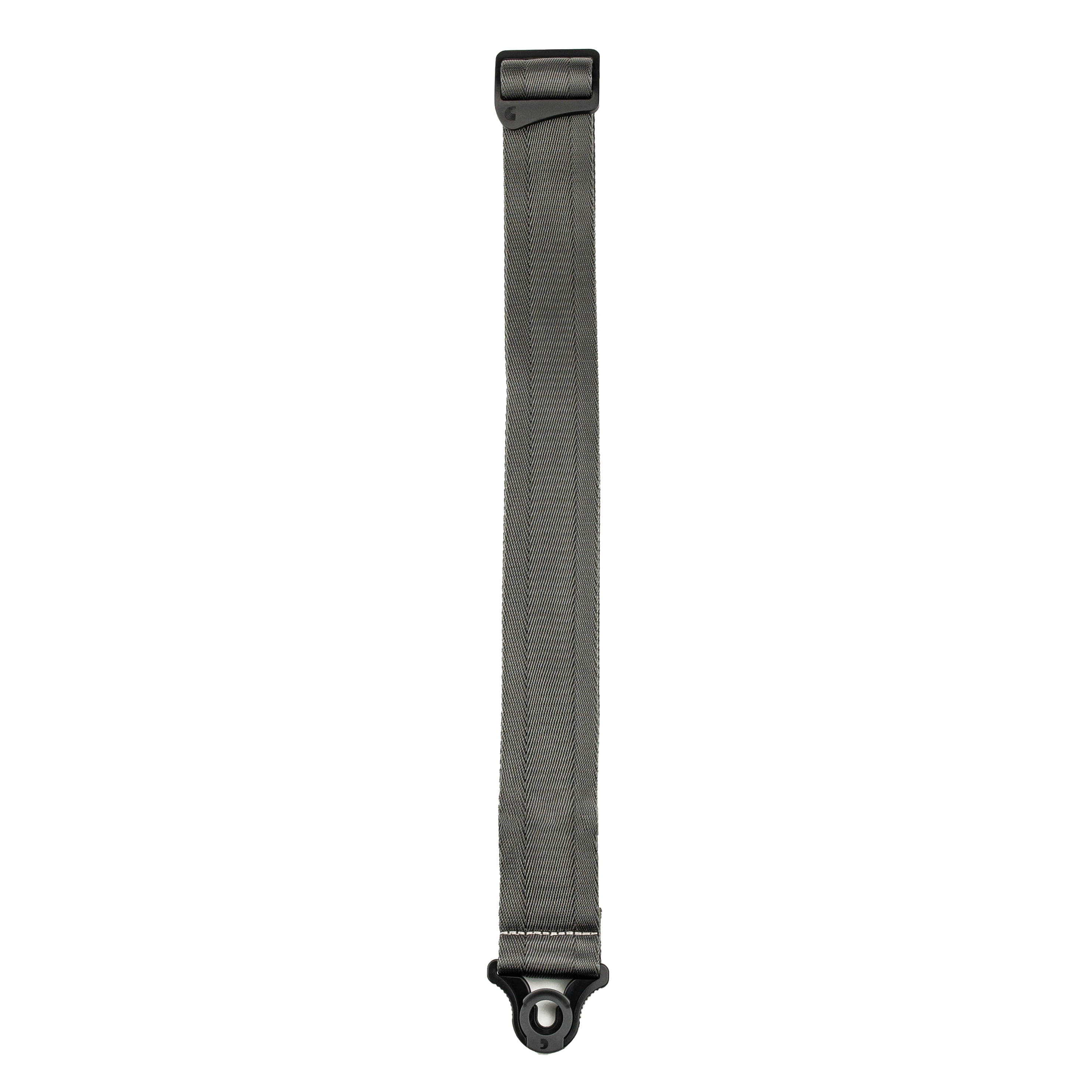 D'Addario Auto Lock Guitar Strap - Metal Grey