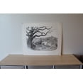 thumbnail image 5 of Zion by Emanuel Schary Lithograph Black and White 18 x 14, 5 of 8