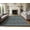 blue, variant on Washable Hallway Runner Rug 2x6 Modern Abstract Accent Carpet Non-Slip Backing Non-Shedding Contemporary Striped Transitional Rug Runner BedroomGrey