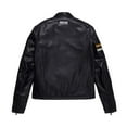 thumbnail image 5 of Indian Motorcycle Men's Cafe Leather Jacket, Black | 2833370, 5 of 8