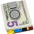 thumbnail image 3 of Orbital Stainless Steel Hinged Money Clip, 3 of 5