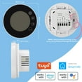 thumbnail image 2 of Amdohai Tuya WiFi Écran LCD Thermostat Intelligent Contrôleur de Température Programmable Contrôle par Application Compatible avec Alexa Google Home Commande Vocale, 2 of 7