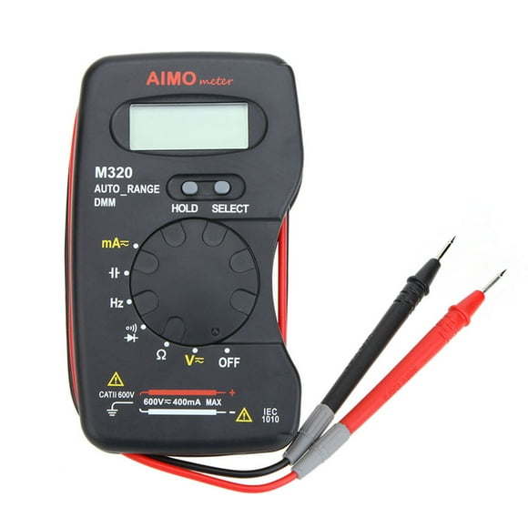 AIMO Digital Multimeter,Handheld Lcd Measurement Size Handheld Lcd Pocket Size Handheld M320 Lcd Measurement Data Measurement Data Auto Siuke Havou