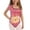Kawaii Capybara, variant on Uorisanigo Cute Dachshund Girls Swimsuit One Piece Ruffle Bathing Suit One Shoulder Polyester and Spandex Beach Swimwear, Size 3-4