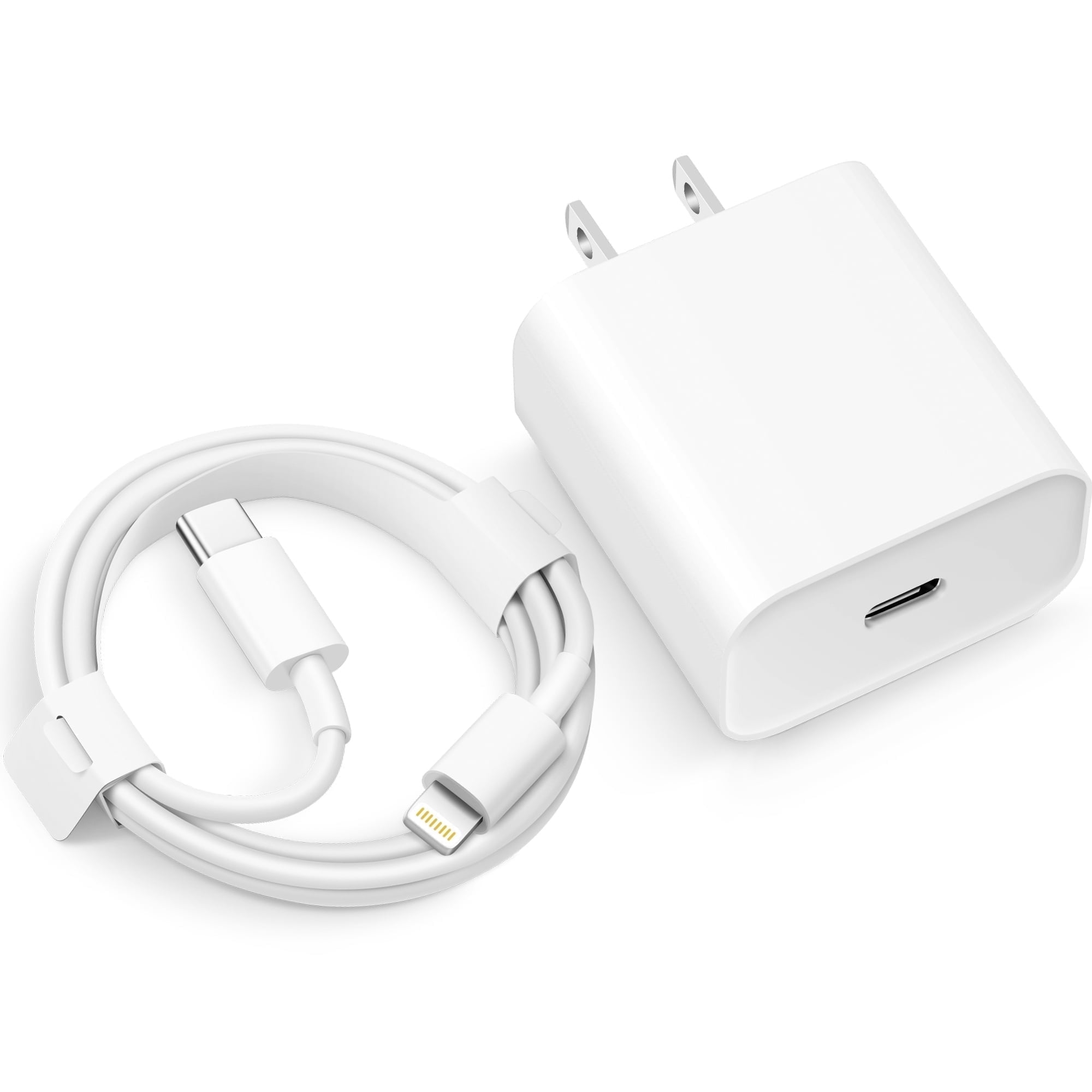 JUCDEKE 20W Fast Charger-Type C Power Wall Charger with 6FT Charging Cable Compatible with iPhone 14/13/13 Pro Max/12/12 Mini/12 Pro/12 Pro Max/11/11 Pro