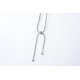 thumbnail image 4 of Collar con colgante de cadena de hueso de serpiente de bola para mujeres, adolescentes y niñas, hipoalergénico, minimalista, ajustable, con borla de lazo, delicada joyería de vacaciones de la suerte,, 4 of 6