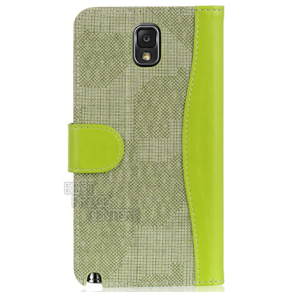 SumacLife Denim Design Wallet Case for Samsung Galaxy Note 3