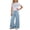 O-Blue, variant on Teen Girls Clothes Round Neck Outfit Short Sleeve Tee With Letter Print And Relaxed Straight Leg Cargo Pants Two Piece Combo Classic Outfits Pink 9-10 Years