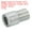 Silver, variant on Uxcell M12 to M10 20mm Long Double Male Threaded Reducer Bolt Screw Fitting Adapter 5 Pack