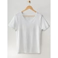 thumbnail image 4 of Fruit of the Loom Women's Crafted Comfort Artisan V-Neck T-Shirt, 4 of 6
