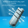 thumbnail image 5 of M.2 SSD NVMe NGFF HeatSink Heat Sink M.2 2280 SSD Hard Disk Aluminum Heat Sink Radiator Thermal Cooling Pad for Desktop, 5 of 12