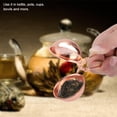 thumbnail image 4 of Herwey Tea Infuser, Tea Strainer,Portable Stainless Steel Tea Infuser Strainer Reusable Ball Shape Teapot Filter, 4 of 8