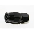 thumbnail image 7 of (one) AN8 8AN AN-8 Straight Swivel Fuel Oil Gas Line Hose End Fitting Black, 7 of 7