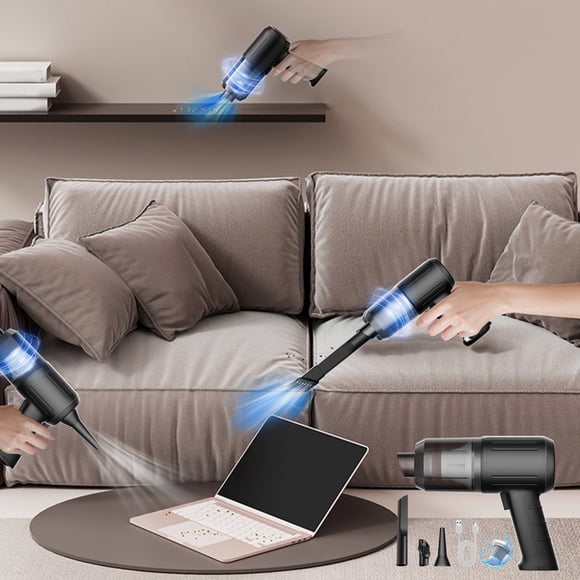 Zonao Sales Portable Vacuum Cleaner for Car,Cordless Car Vacuum,5000 Pa,for Wet and Dry Cleaning Lightweight Vacuum with Rechargeable Batteries for Car,Home