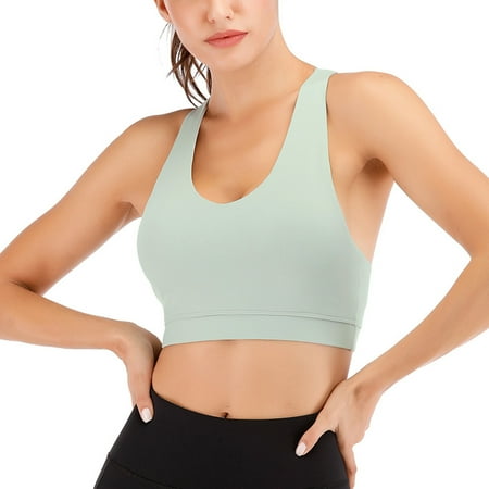 

Seyurigaoka Breathable Women Sports Underwear Seamless Bra Yoga Camisole