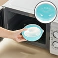 thumbnail image 4 of Doughnut Storage Box Portable Bread Box Microwaveable Doughnut Storage Dispenser Container, 4 of 9