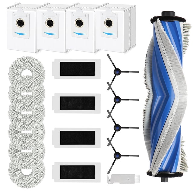 for Ecovacs T30S/ T30S Pro Robot Vacuum Cleaner Side Brush Filter Mop Cloth