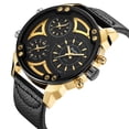 thumbnail image 4 of Montre Homme Alliage Mode Multi-Fuseaux Horaires Analogique Montre-Bracelet Montre à Quartz, 4 of 10