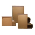 thumbnail image 4 of Lightweight Eco Friendly Brown Kraft Value Paper Padded Mailers! Curbside Recyclable Ship Envelopes, 4 of 10
