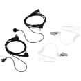 thumbnail image 2 of 2Pack Fbi Style 2Pin Covert Acoustic Tube Earpiece Ptt Headset For Motorola 2 Ways Radio GP88S GP300, 2 of 5
