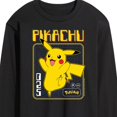 thumbnail image 3 of Pokémon - Retro Pikachu - Men's Long Sleeve T-Shirt, 3 of 5