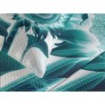 thumbnail image 2 of Ambesonne Teal Quilted Bedspread Set 3 Pcs, Futurist Sunflowers Dreamy Art, King Size, Seafoam Petrol Blue White, 2 of 4