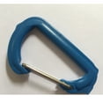 thumbnail image 4 of Carabiner D Shape Carabiner Easy Connection Small Light Black Plastic Quick Hook for Mountain Climbing, 4 of 5
