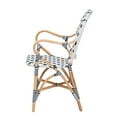 thumbnail image 4 of bali & pari Bryson Rattan French Provincial Dining Chair, Natural Brown, 4 of 10