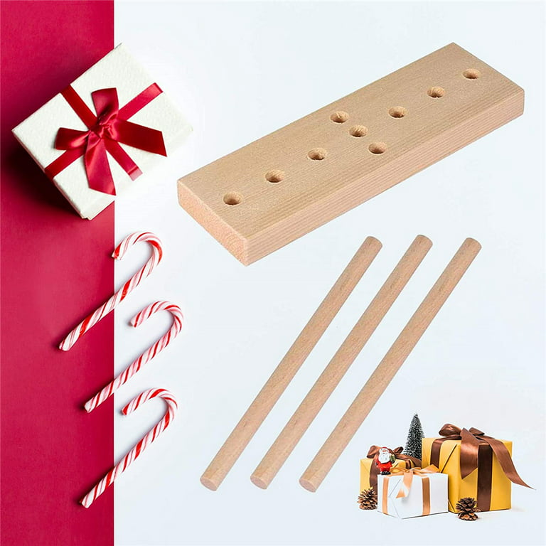 Bow Maker Bow Making Tool for Ribbon,Wooden Wreath Bow Maker for Making  Gift Bows,Lightweight Portable Adjustable Pin Wooden Board Sticks Bow  Making
