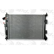 Global 13333C Radiator Fits select: 2012 HYUNDAI ELANTRA, 2012-2013 KIA SOUL