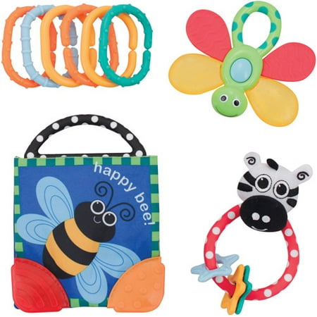 Sassy - Rattle and Teether Gift Set
