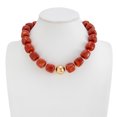 thumbnail image 6 of NICKSUN Colorful Chunky Necklaces for Women Trendy Multicolor Large Square Resin Beads Necklace Boho Chunky Statement Choker Necklaces Y2K Summer Jewelry, 6 of 8