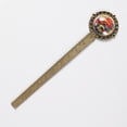thumbnail image 2 of Graffiti Bookmark in Antique Bronze: Book Accessories for Readers and Book Lovers, 2 of 5