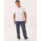 thumbnail image 2 of Paquete de 3: Pantalones de pijama para hombre grandes y altos King Size Pijamas de algodón súper suaves Pantalones de franela para hombre Pantalones de pijama a cuadros de búfalo de lana Ropa de dorm, 2 of 5