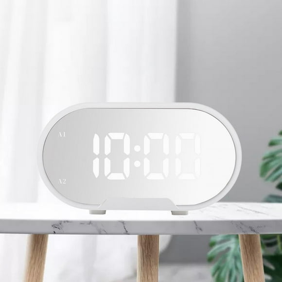 Reloj despertador digital Macarena LED con Luz nocturna blanco