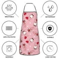 thumbnail image 6 of Pofeuu Gnome With Heart Print Aprons with Pockets, Cute Aprons for Kitchen, Cooking, Server, Barber, Chef Apron, 6 of 7