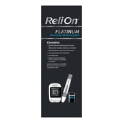 ReliOn Platinum Blood Glucose Meter Kit – Diabetes Blood Sugar Monitoring System