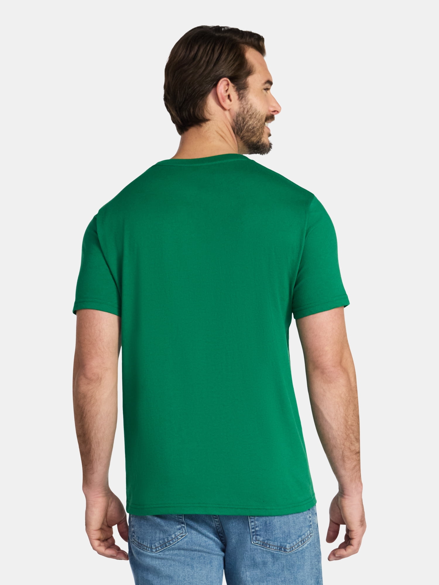 Saint Patrick's Day Men's Shamrock Mark Graphic Tee by Way to Celebrate, Sizes XS-5XL
