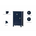 thumbnail image 5 of Elegant Kitchen and Bath 18 Inch Wide Bathroom Storage Freedstanding Cabinet In Blue, 5 of 14
