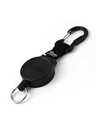 Specialist ID 2 Pack - Secure Belt Clip Key Holder with Metal Hook & Heavy  Duty 1 1/4 Inch Keychain Ring - Metal Key Chain Keeper for ID Badge & Keys