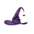 thumbnail image 4 of Sombreros de de Halloween puntiagudos, accesorios de disfraz, disfraz , sombrero de para fiesta de disfraces, suministros de Murciélago Hugo sombrero de halloween, 4 of 10