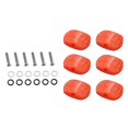 thumbnail image 1 of 6Pcs Acrylic Pegs Buttons Machine Heads Knobs with Screws for Classical Guitars - Jade Red, 1 of 10