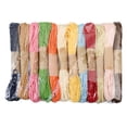 thumbnail image 1 of Miangastore 12 Roll 10M Paper Rope DIY Colorful Twisted Craft String Strap Favor Gift Wrapping Twine (Mix Color), 1 of 8