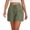 18#Q Army Green, variant on Womens Capri Pants Gaucho Wide Leg Linen High Waisted Cotton Beach Palazzo Pants with Pockets Green XL