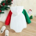 thumbnail image 6 of LWNYDPLSD Baby 's First Christmas Outfit Christmas Outfits Toddler Boy Toddler Birthday Outfit 0-3 Months Baby Girl Clothes Winter Girls Clothes Size, White 3-6 Months, 6 of 8